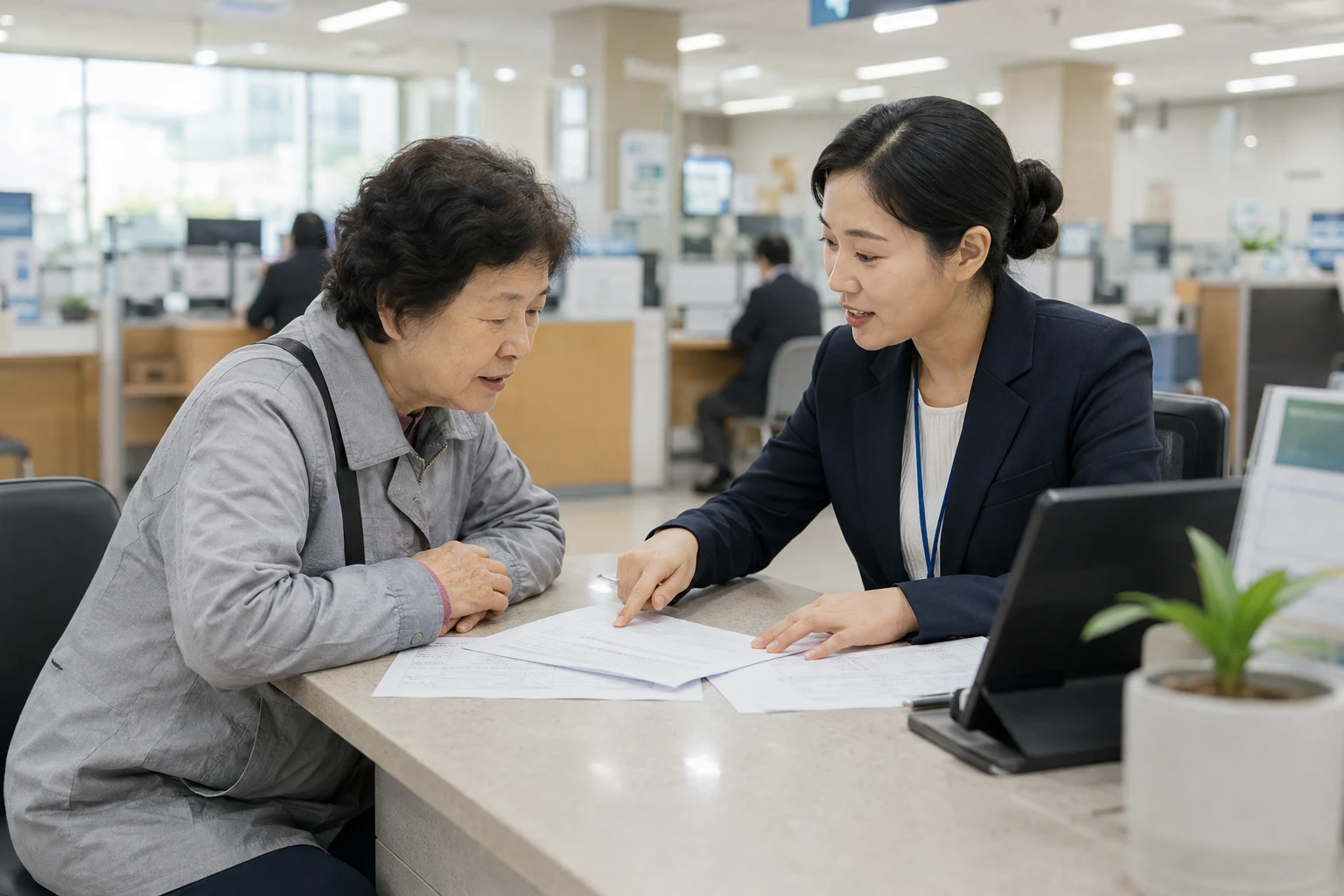65세 이상 노인 일자리 선택 기준 참고