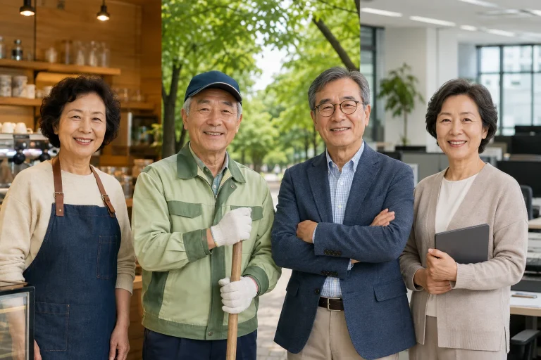 노인 일자리 종류 안내